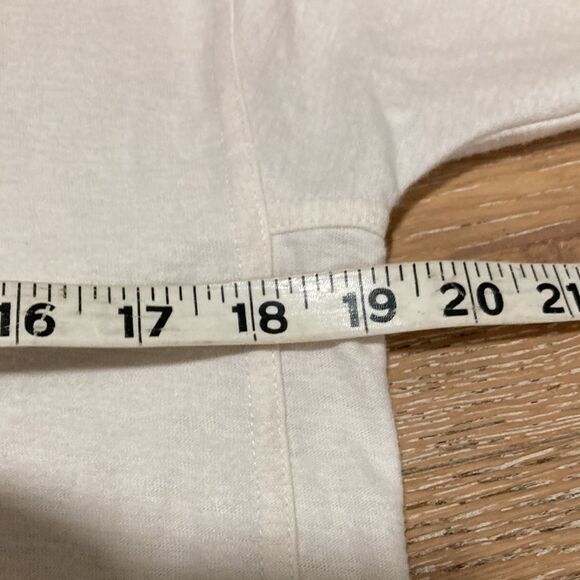 Madewell Libra lace up Tee shirt-oversized XS - Picture 5 of 7